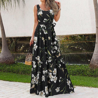 Vestido maxi luxo